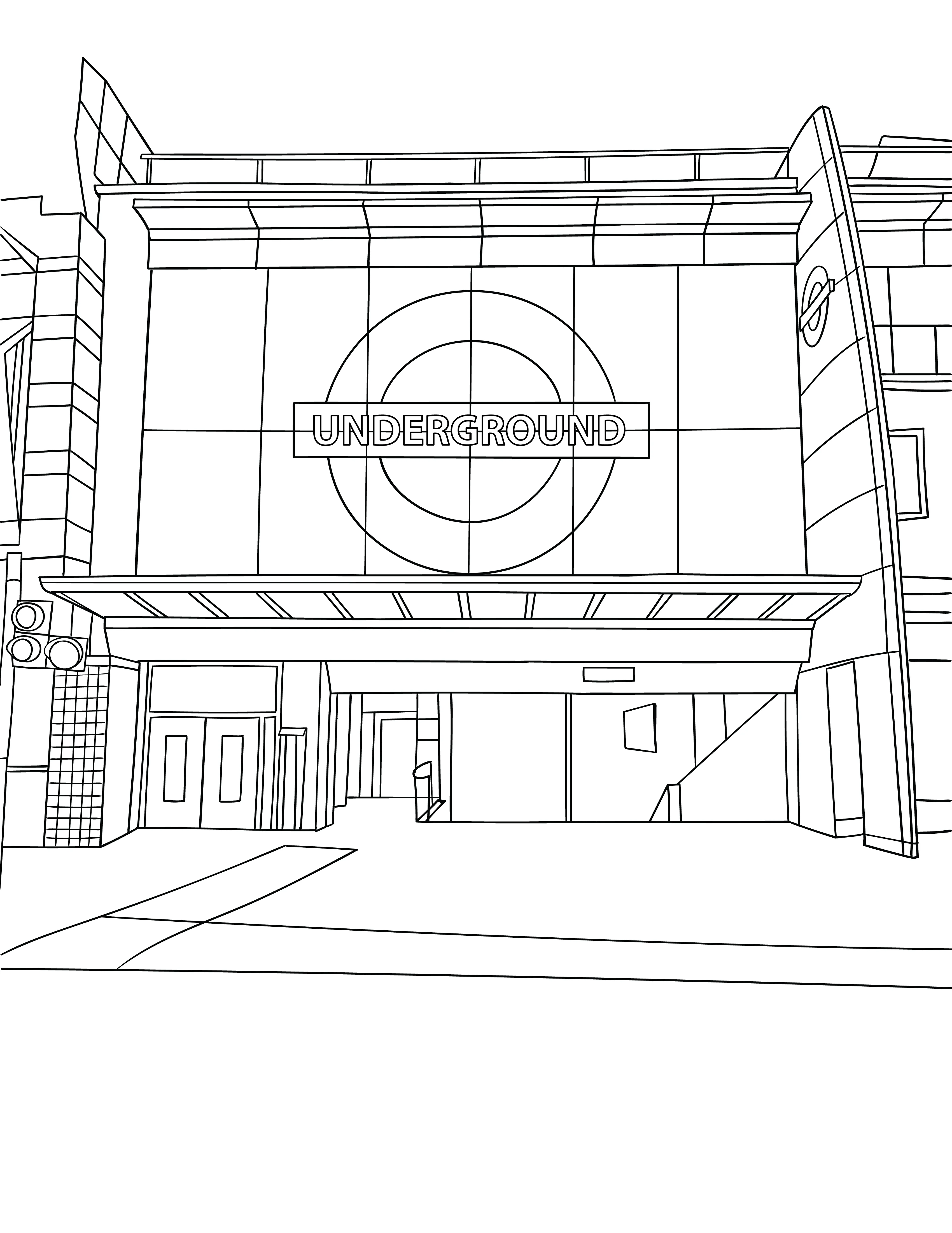 Brixton Colouring Book (A4) - Image 5