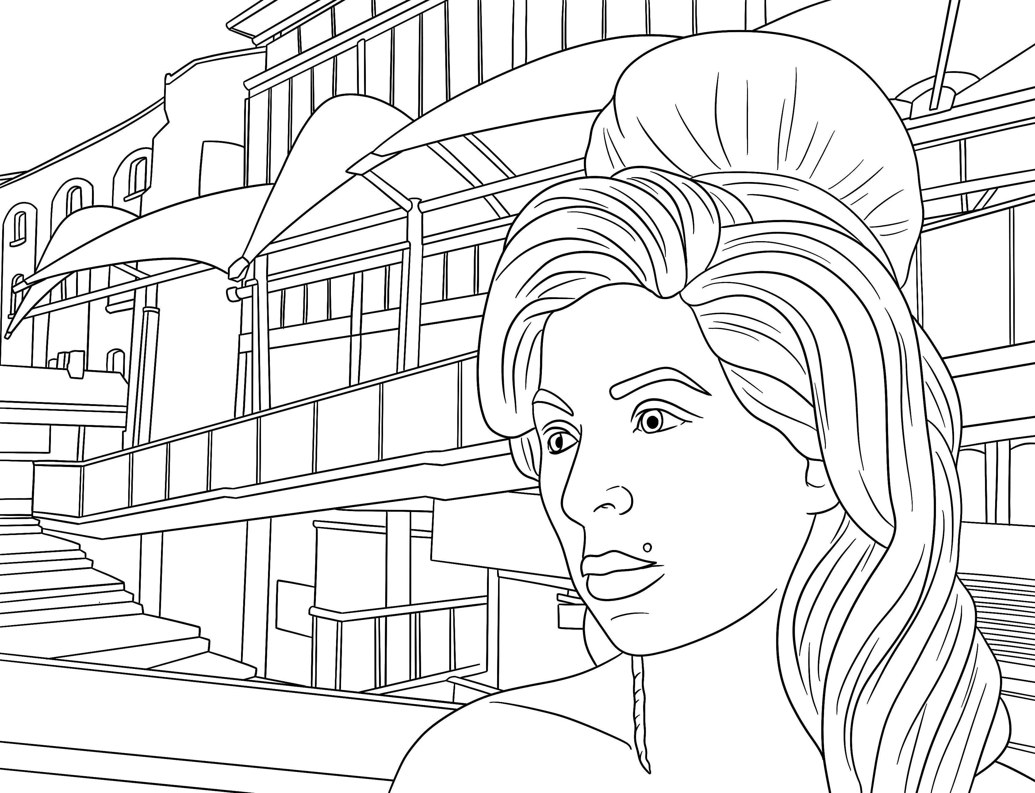Camden Colouring Book (A4) - Image 3