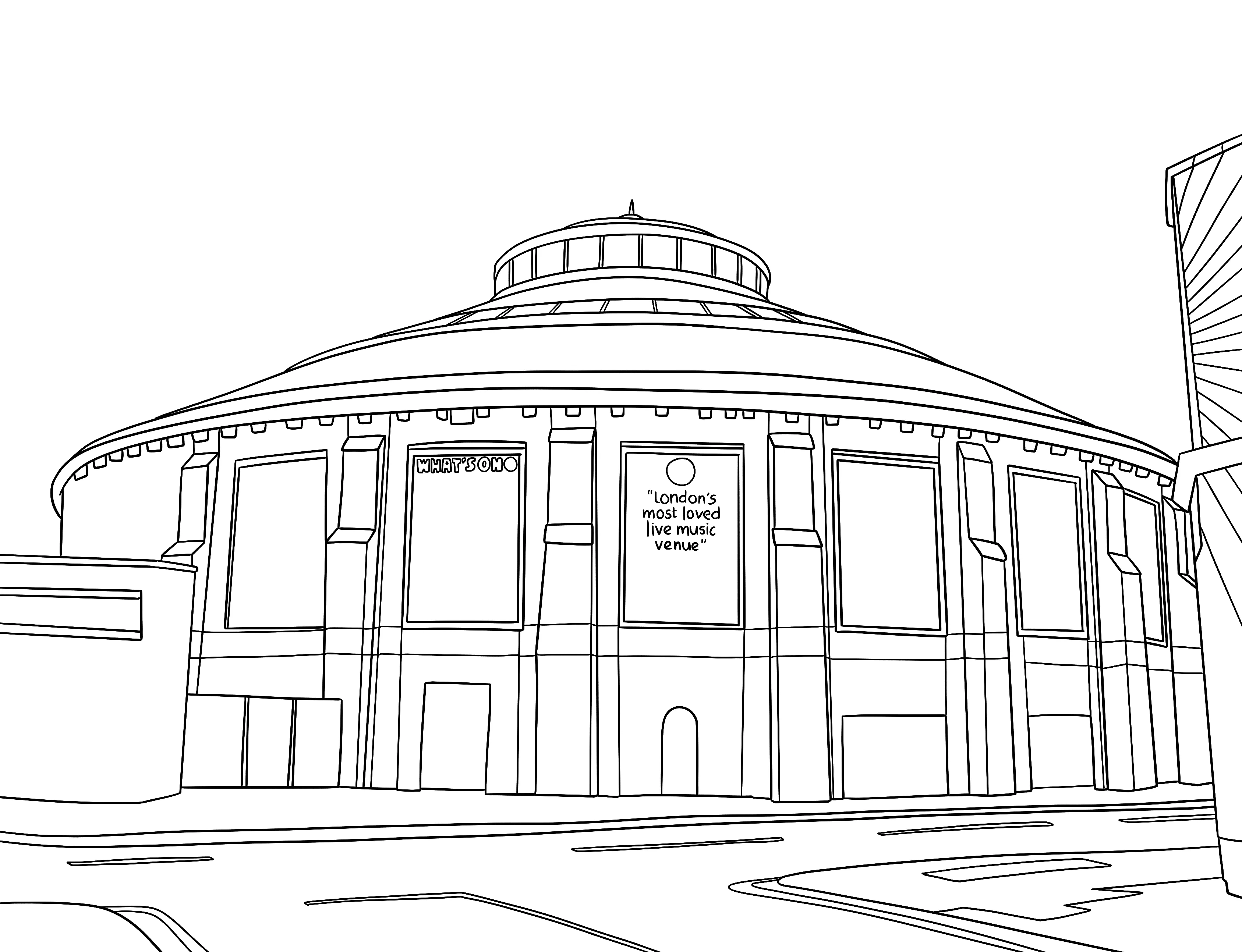 Camden Colouring Book (A4) - Image 4