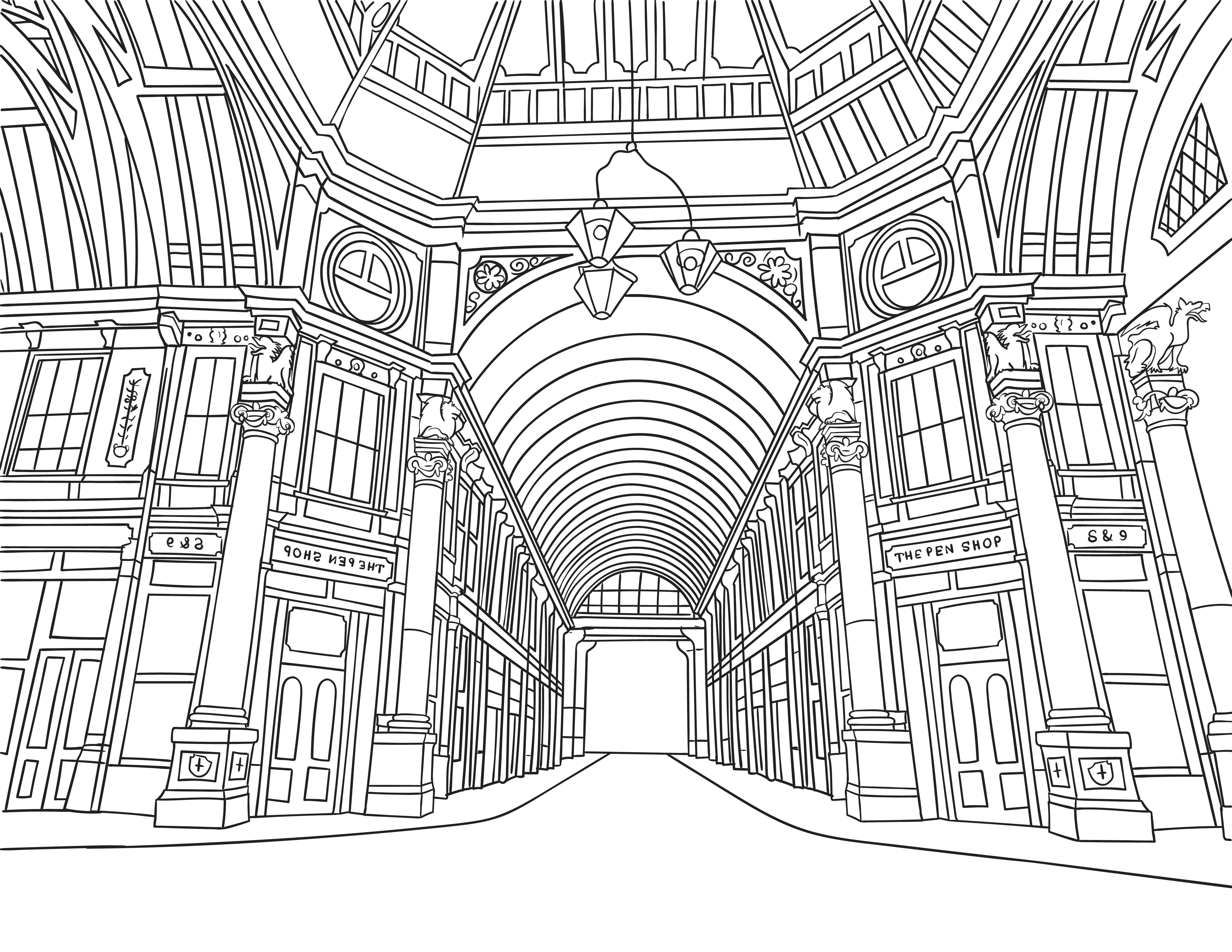 City of London Colouring Book (A4) - Image 3