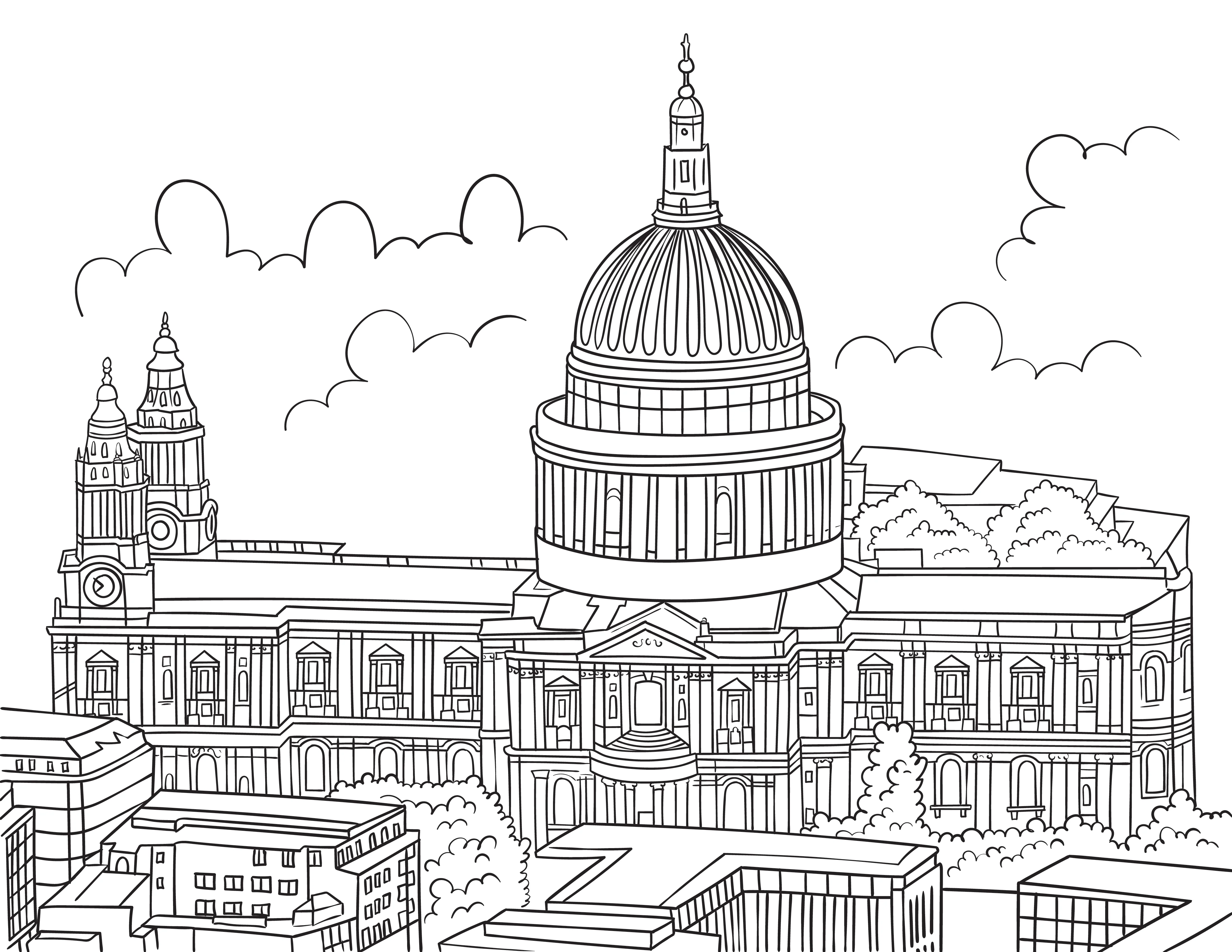 City of London Colouring Book (A4) - Image 4