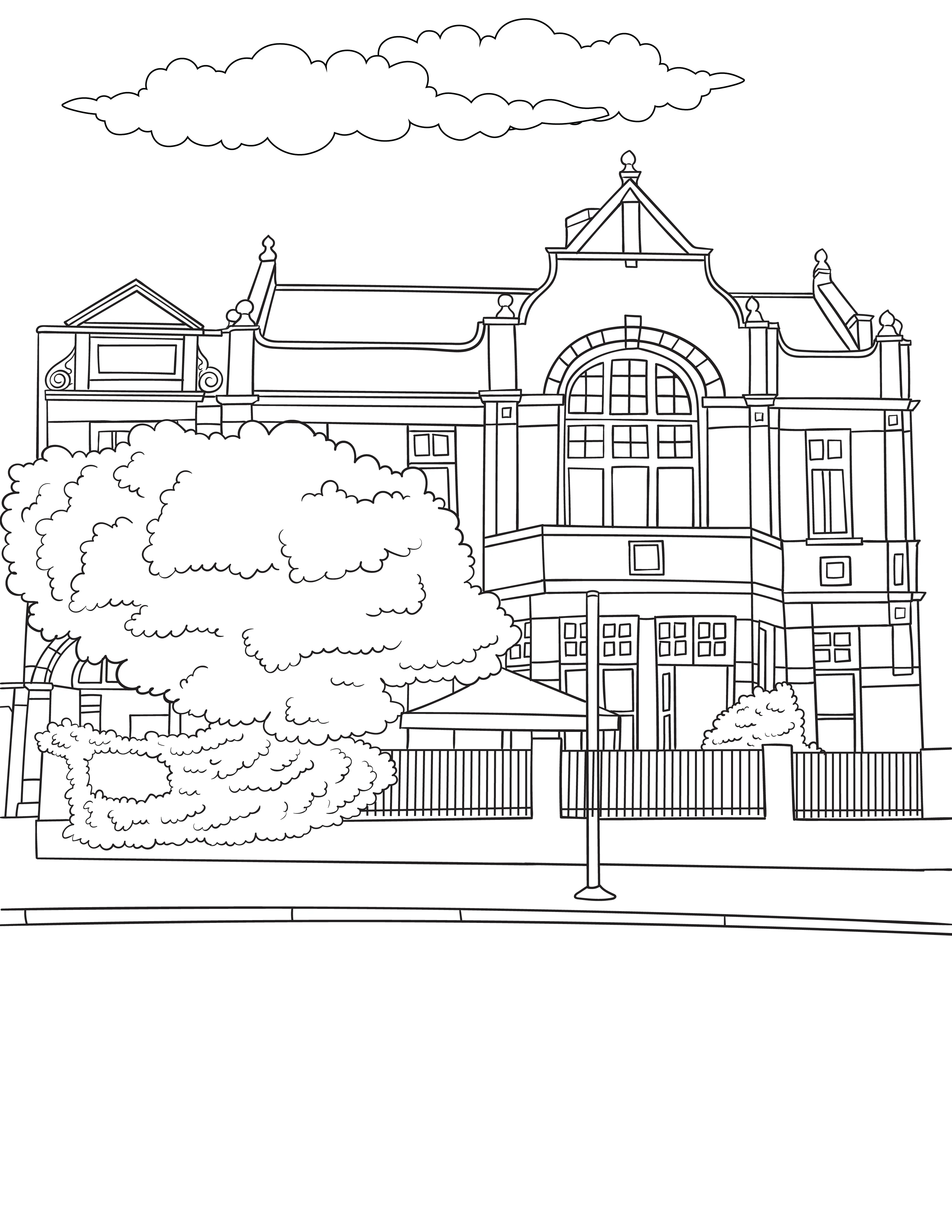 Clapham Colouring Book (A4) - Image 5