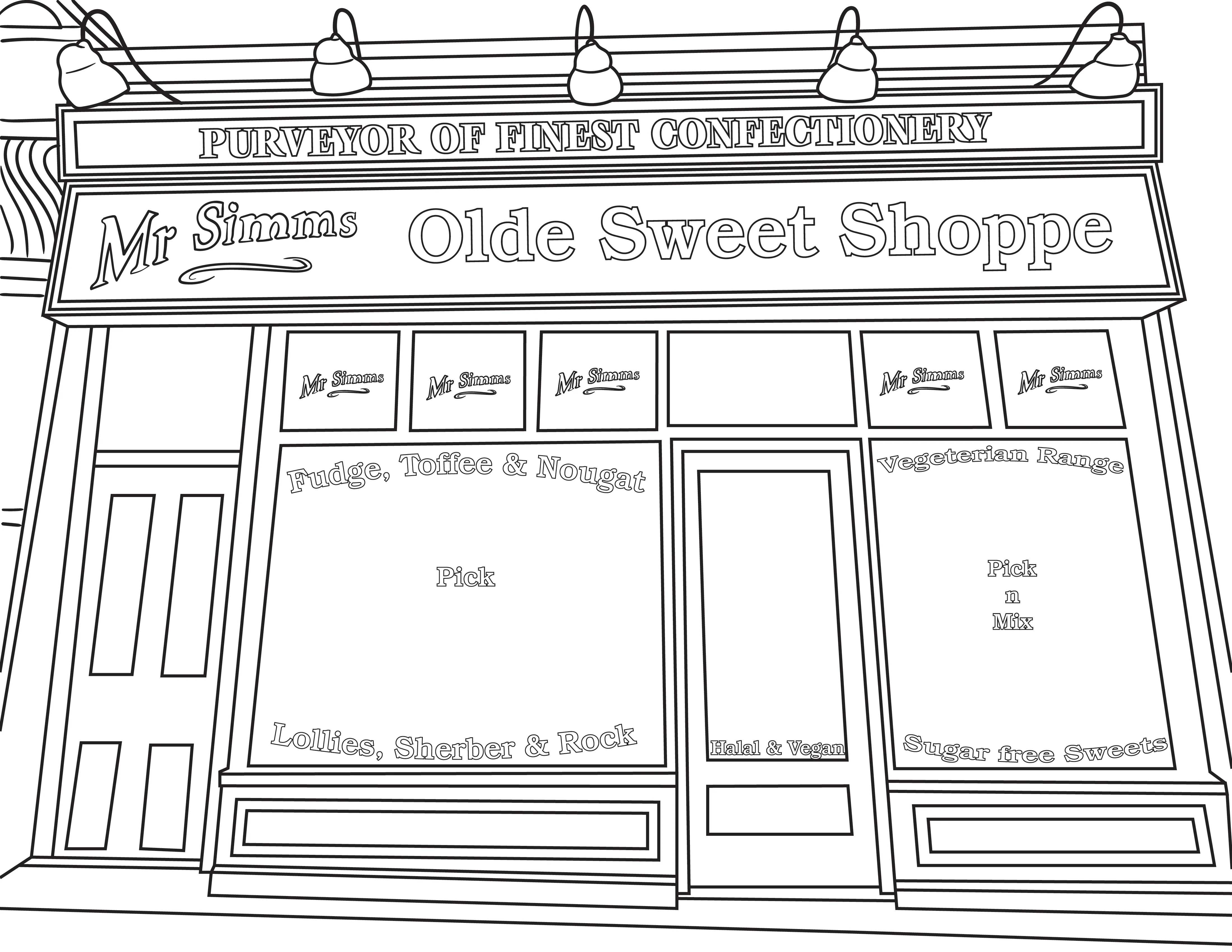 East Dulwich Colouring Book (A4) - Image 4