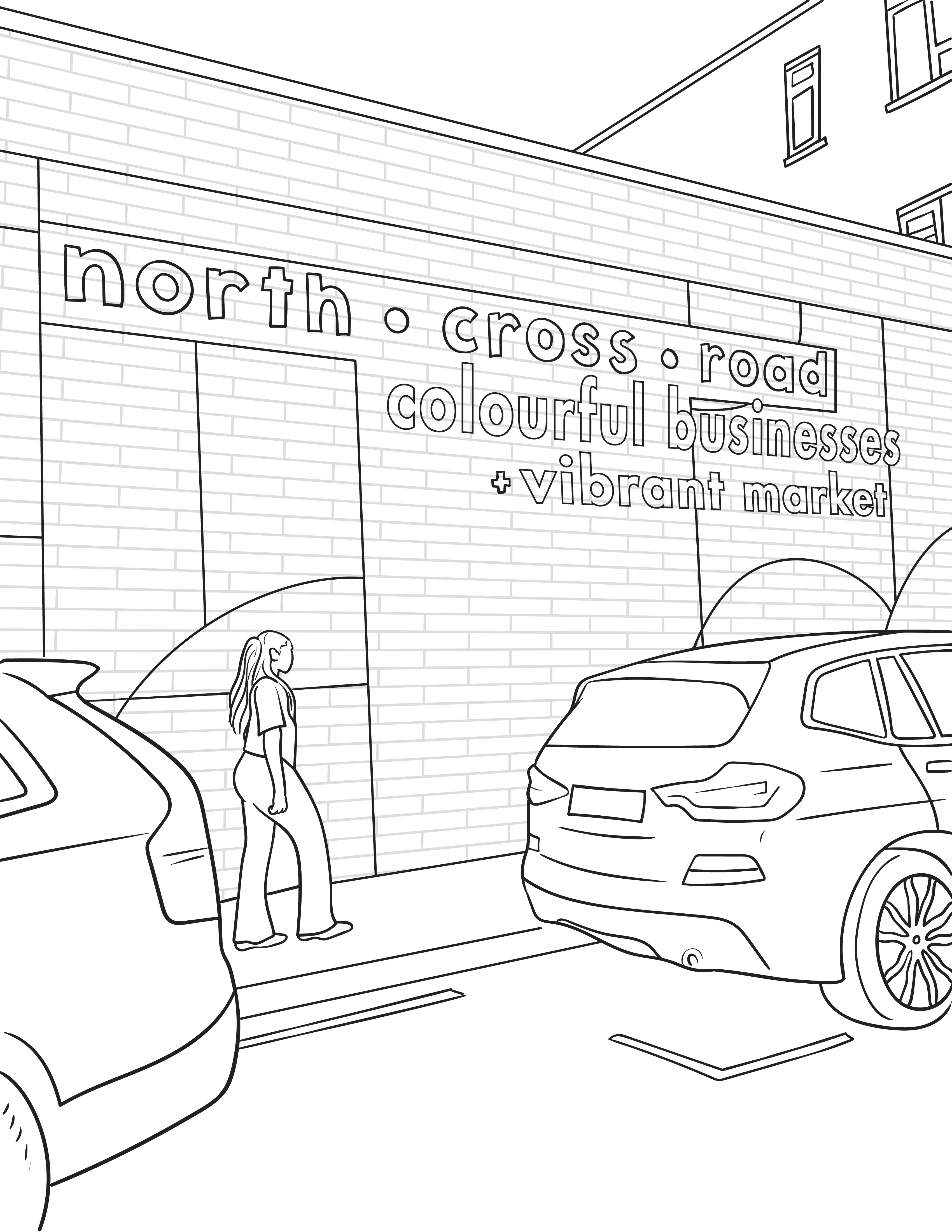 East Dulwich Colouring Book (A4) - Image 6