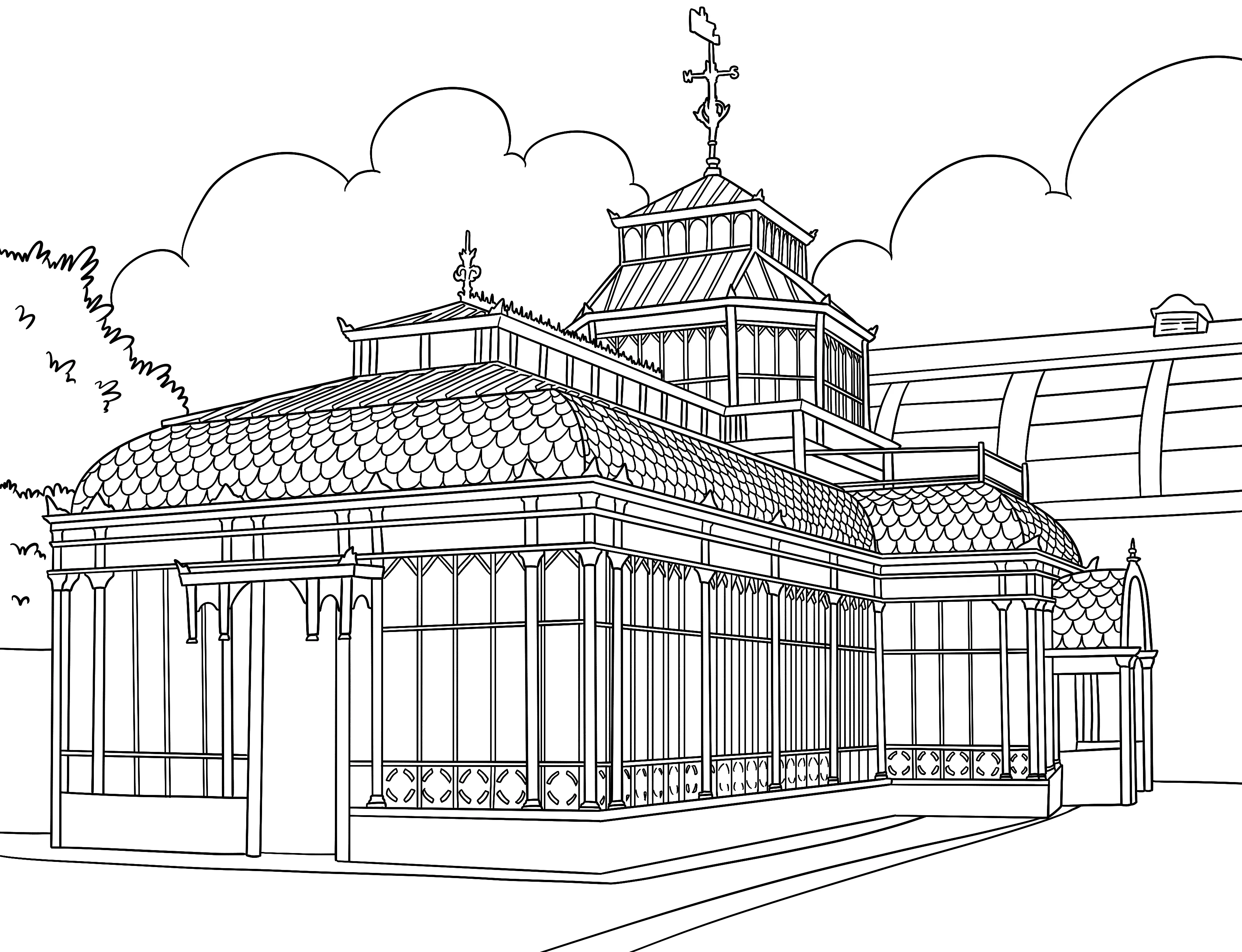 Forest Hill Colouring Book (A4) - Image 6