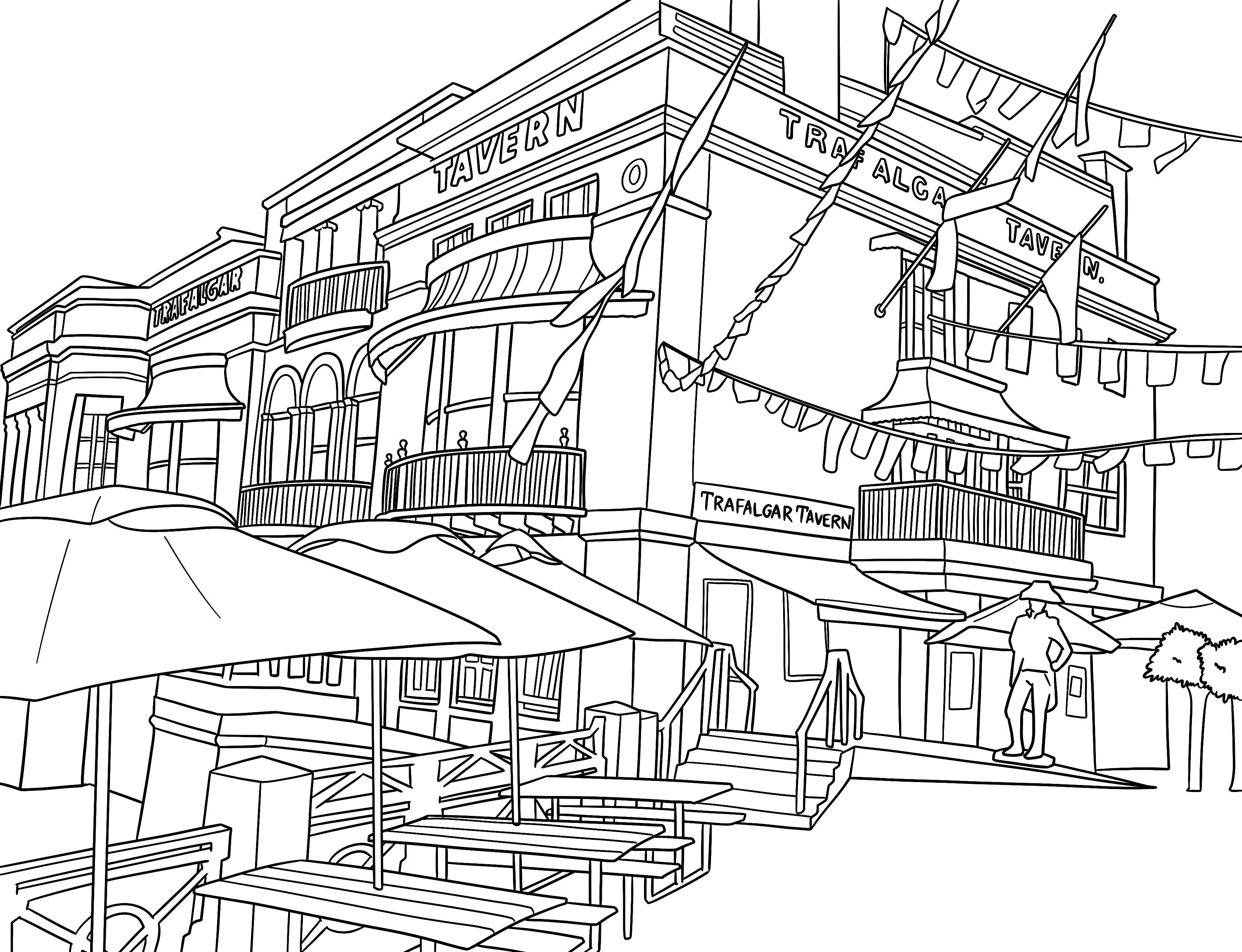 Greenwich Colouring Book (A4) - Image 6