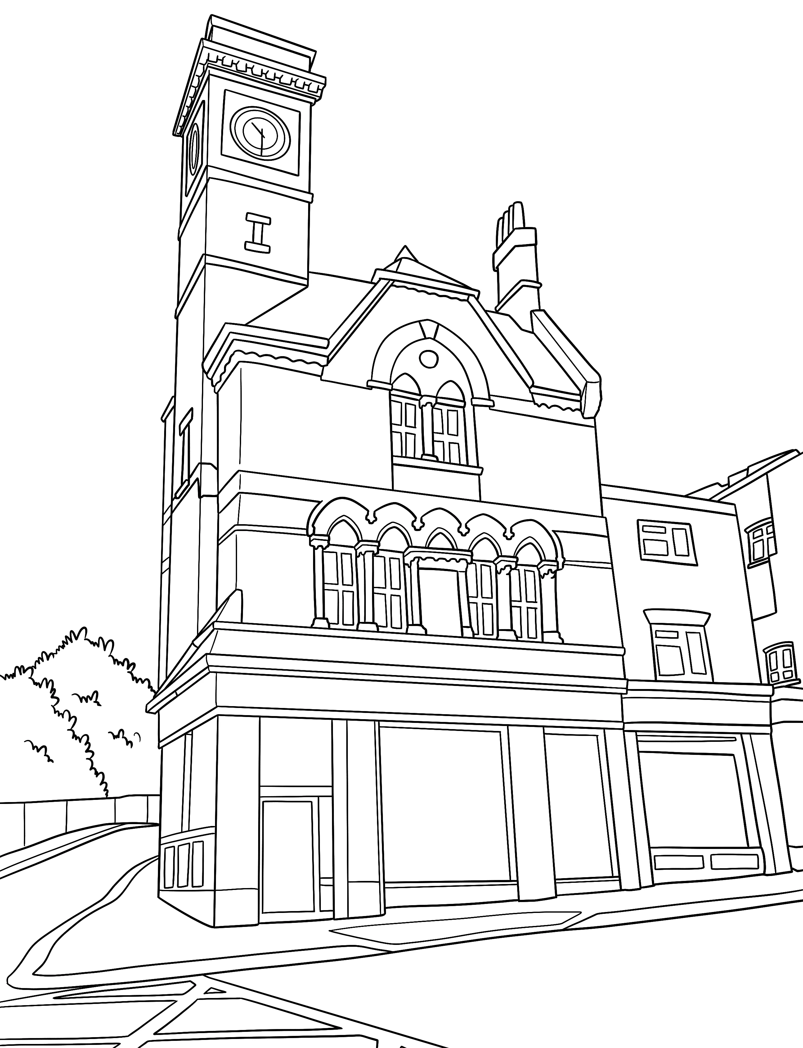 Hampstead Colouring Book (A4) - Image 5