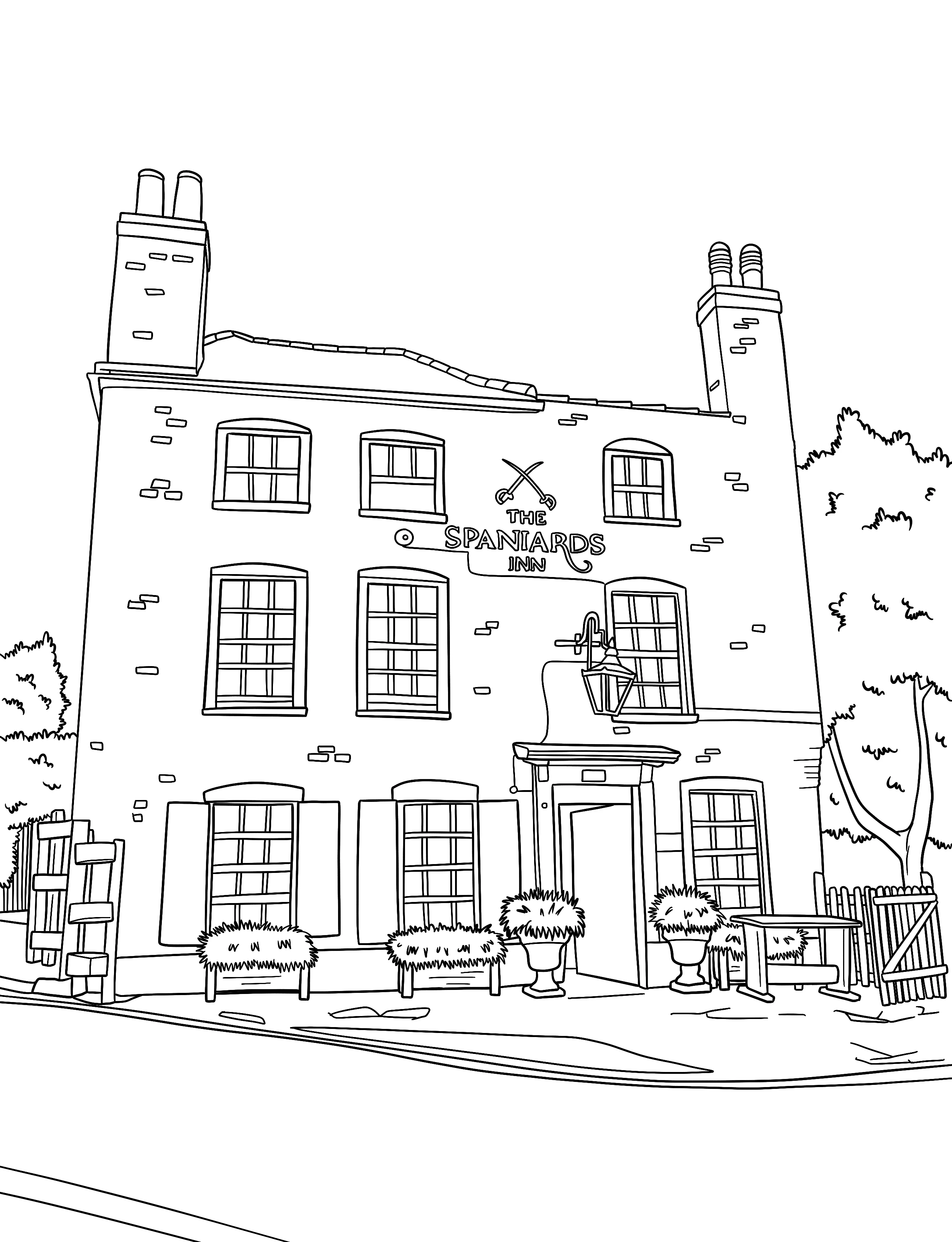 Hampstead Colouring Book (A4) - Image 6