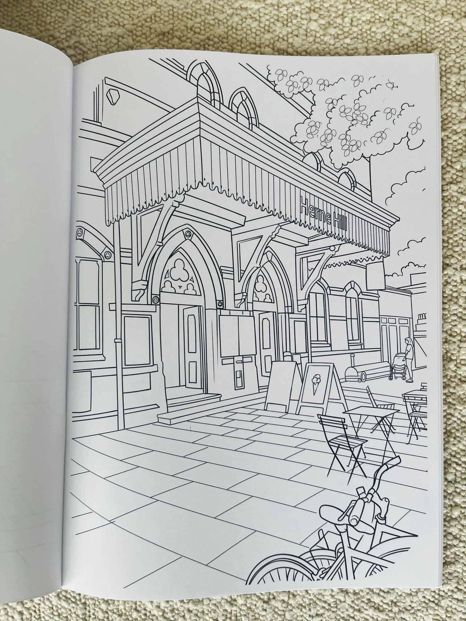 Herne Hill Colouring Book (A4) - Image 3
