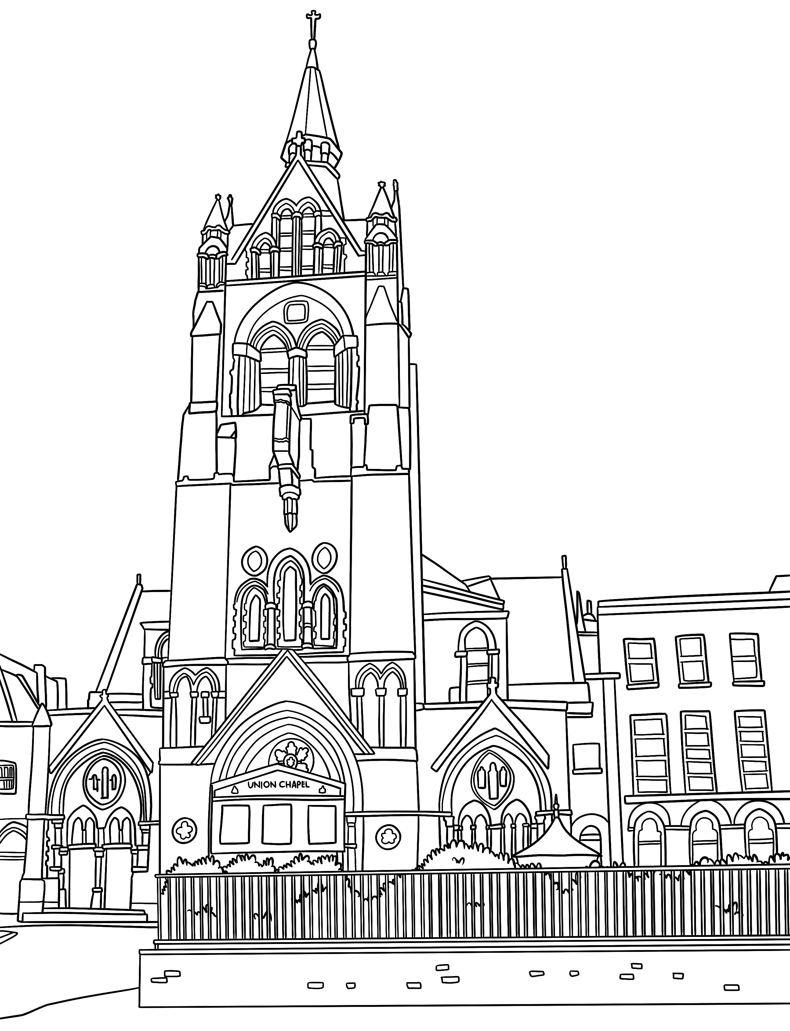 Islington Colouring Book (A4) - Image 3