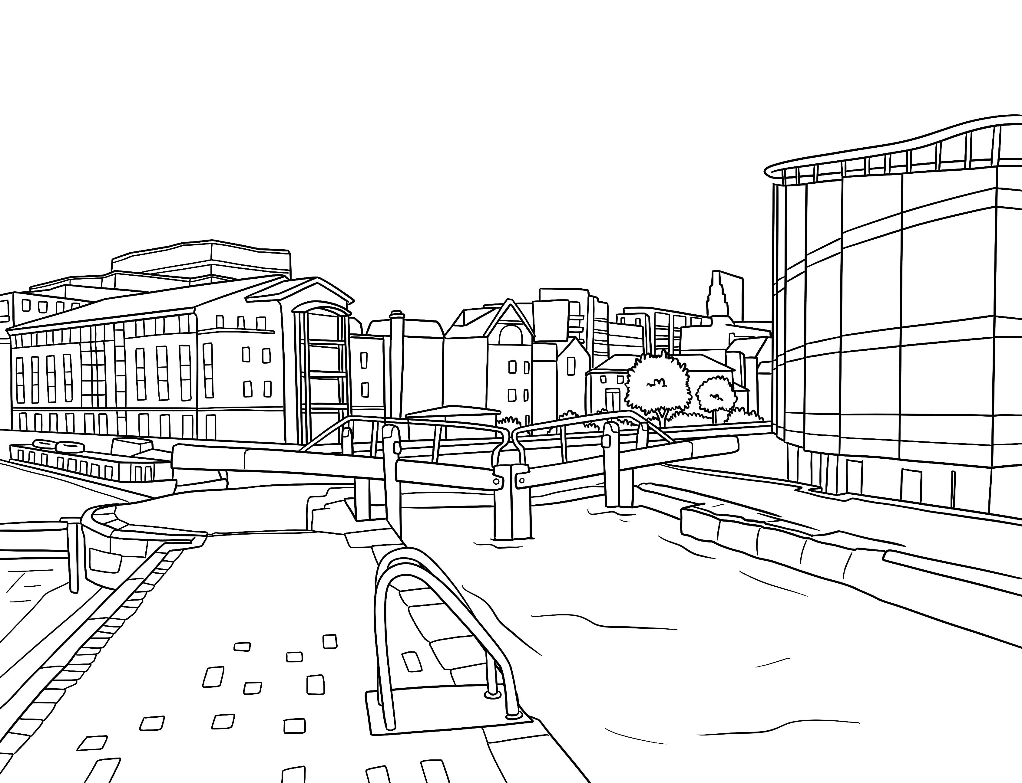 Islington Colouring Book (A4) - Image 4