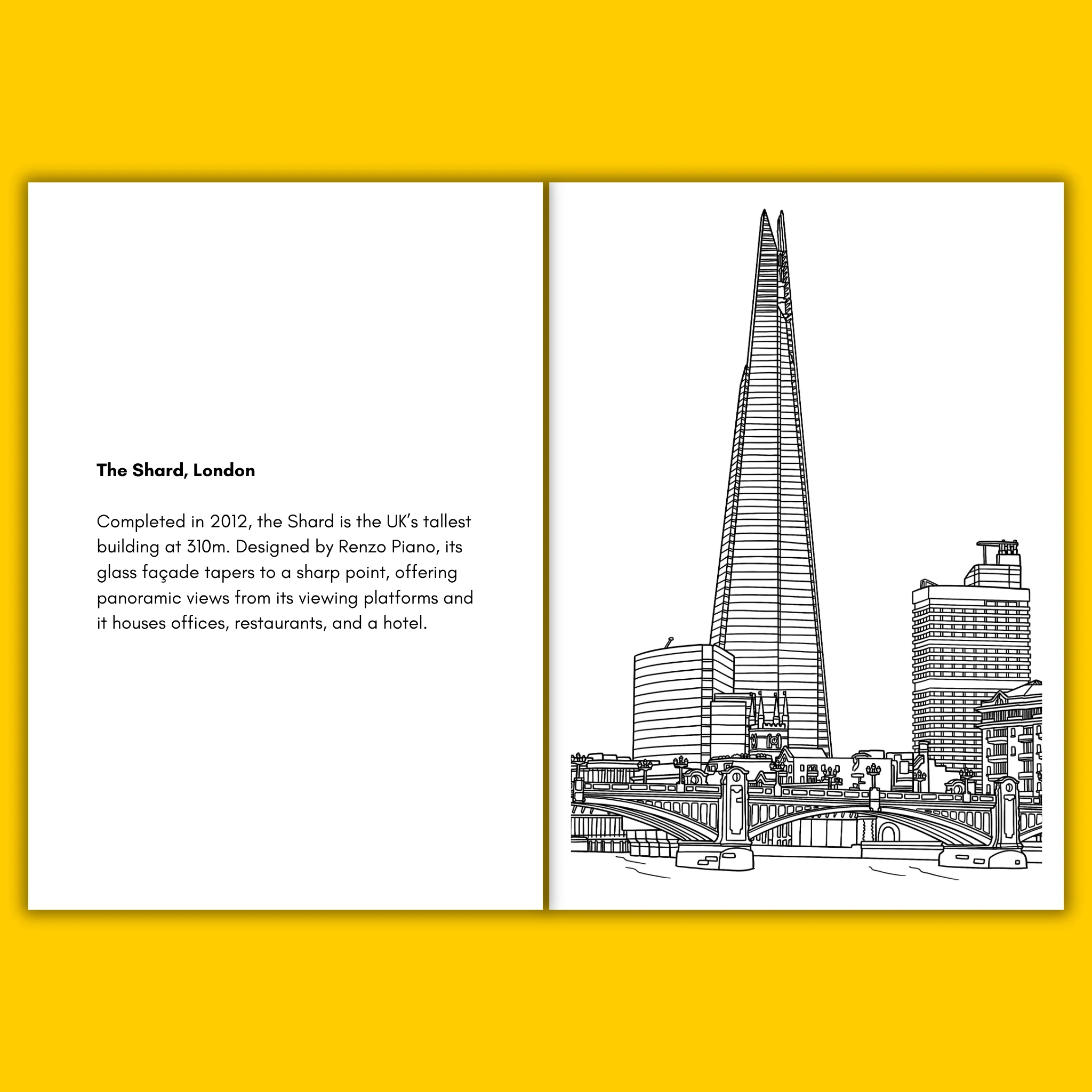 UK Colouring Book (A4) - Image 2