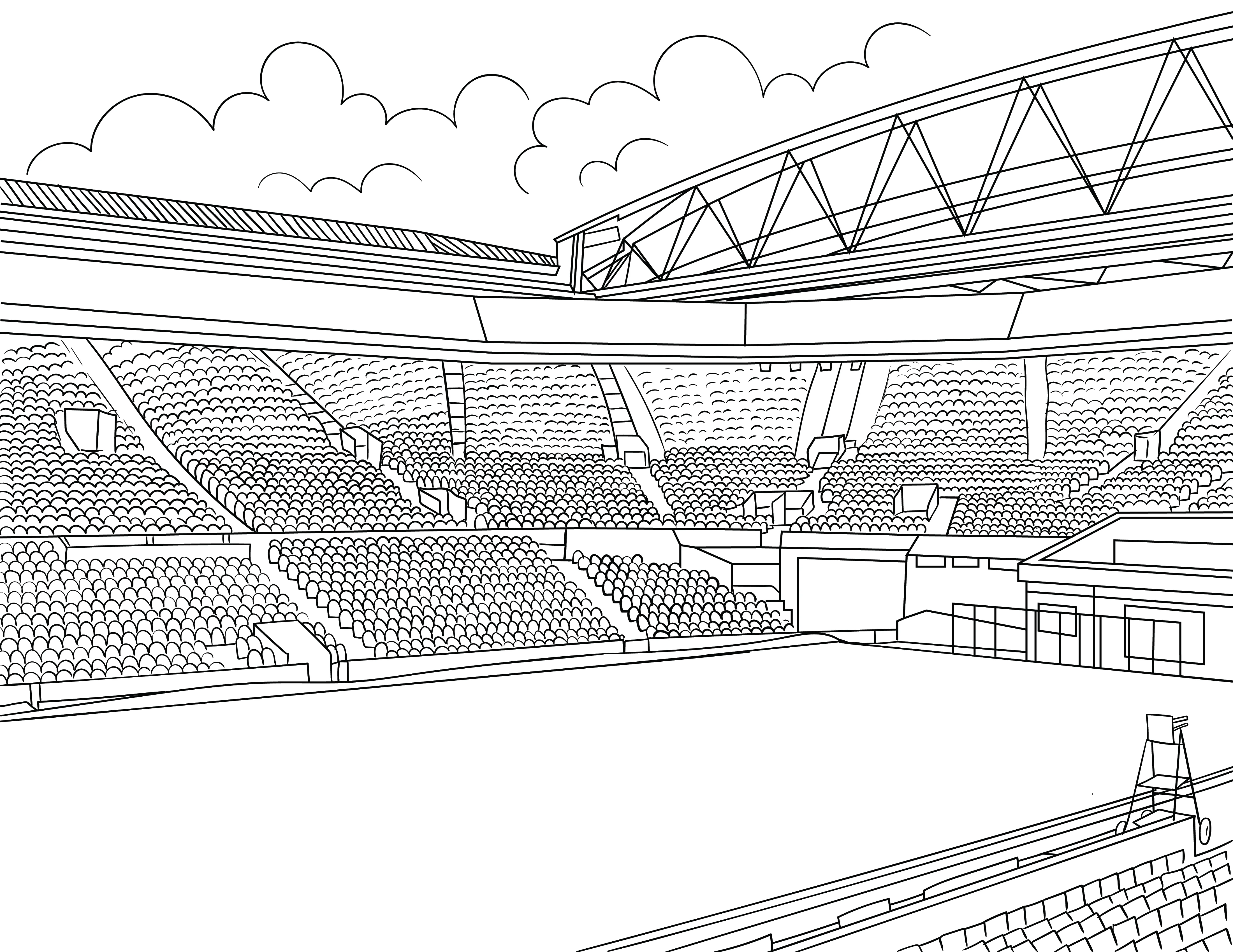 Wimbledon Colouring Book (A4) - Image 3