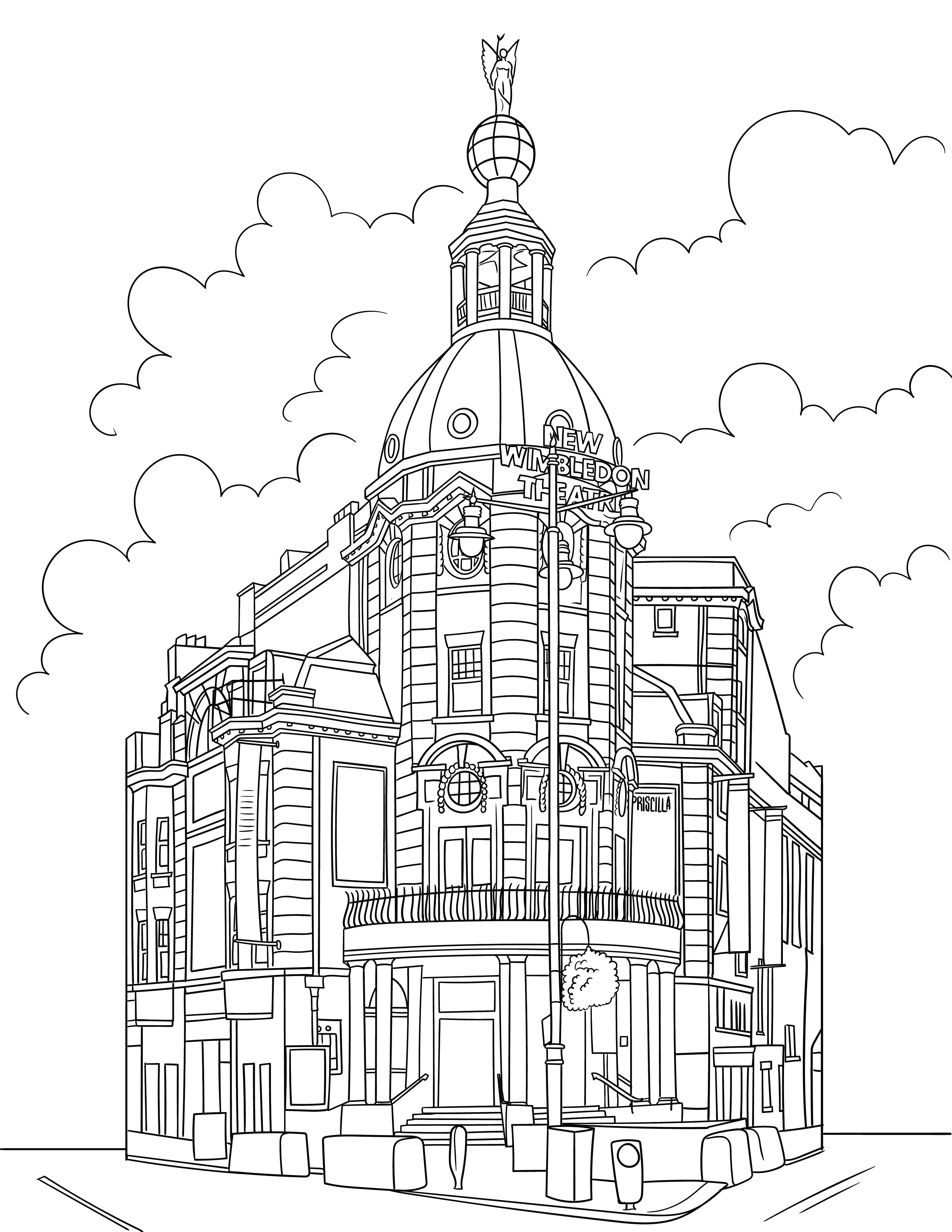 Wimbledon Colouring Book (A4) - Image 6